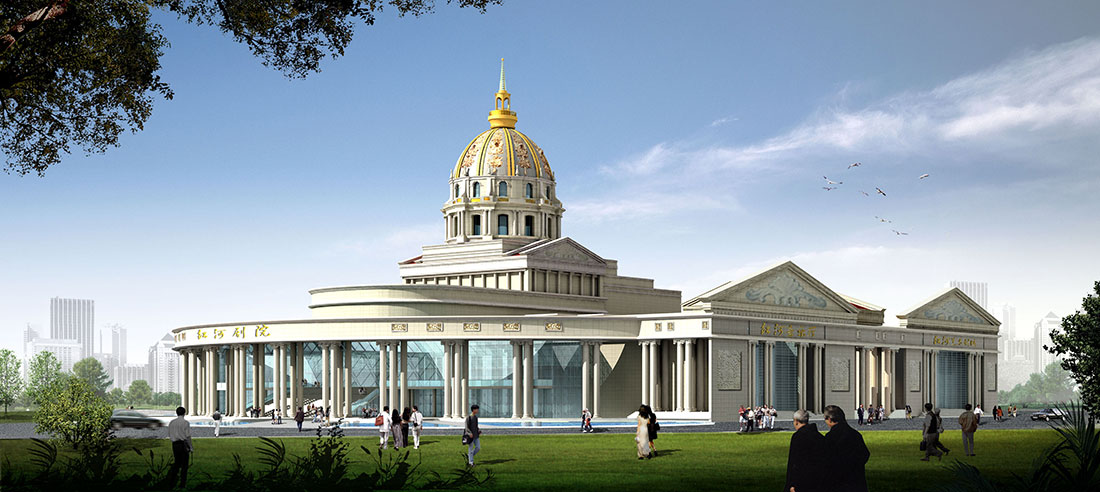 主入口角度透視 主入口角度透視