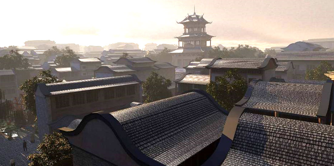 數字城市石林鹿阜古城改造工程設計 數字城市石林鹿阜古城改造工程設計