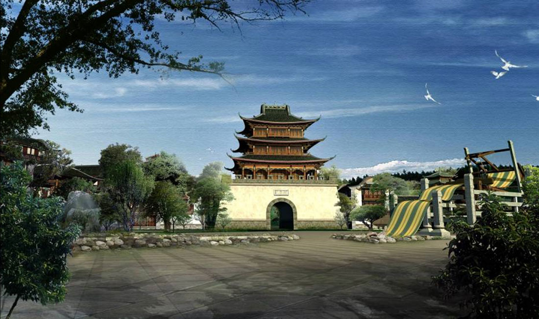 數字城市石林鹿阜古城改造工程設計 數字城市石林鹿阜古城改造工程設計