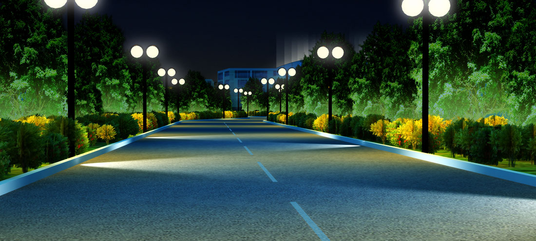 效果圖展示 中國南方電網(wǎng)云南羅平魯布革水力發(fā)電站辦公區(qū)亮化工程設(shè)計(jì)